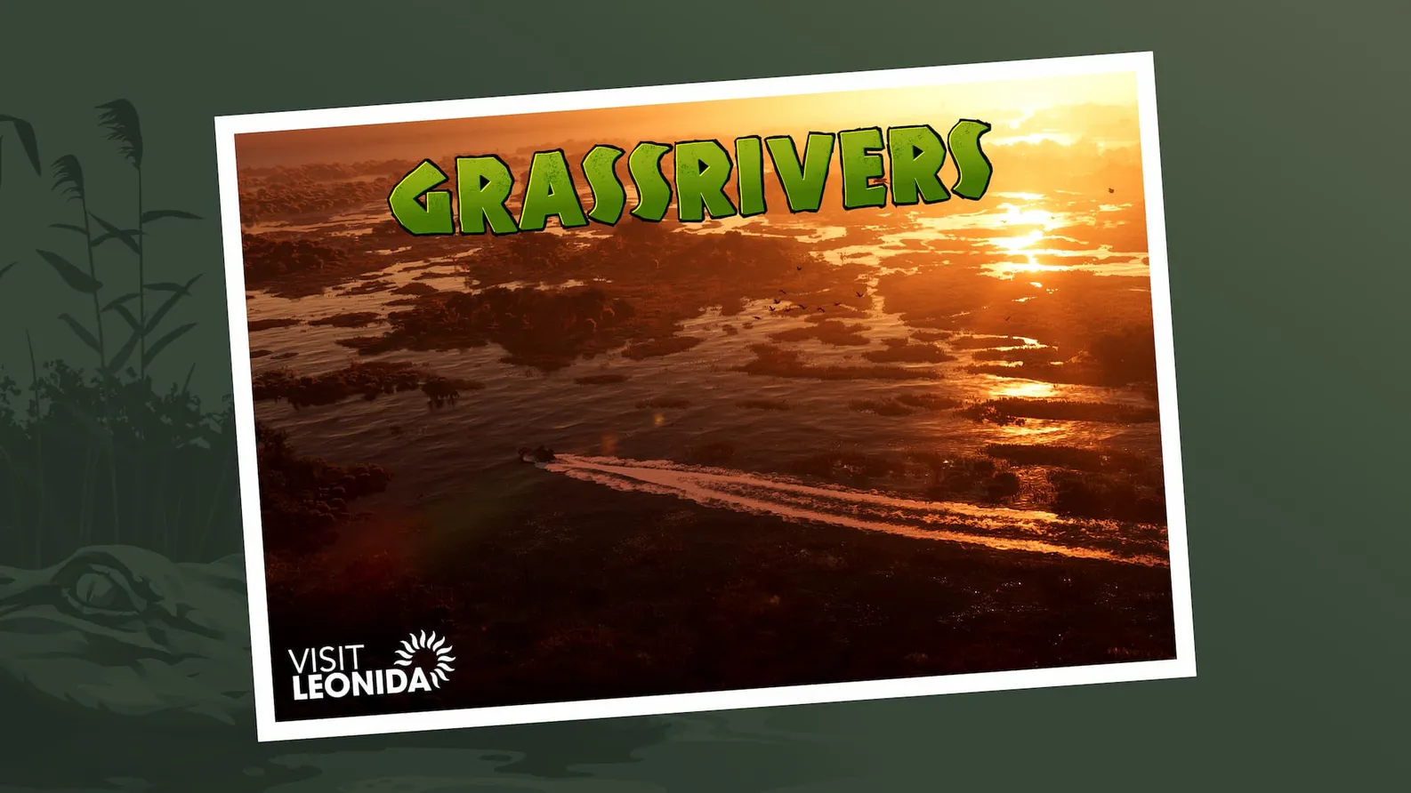 Grassrivers — GTA VI postcard art