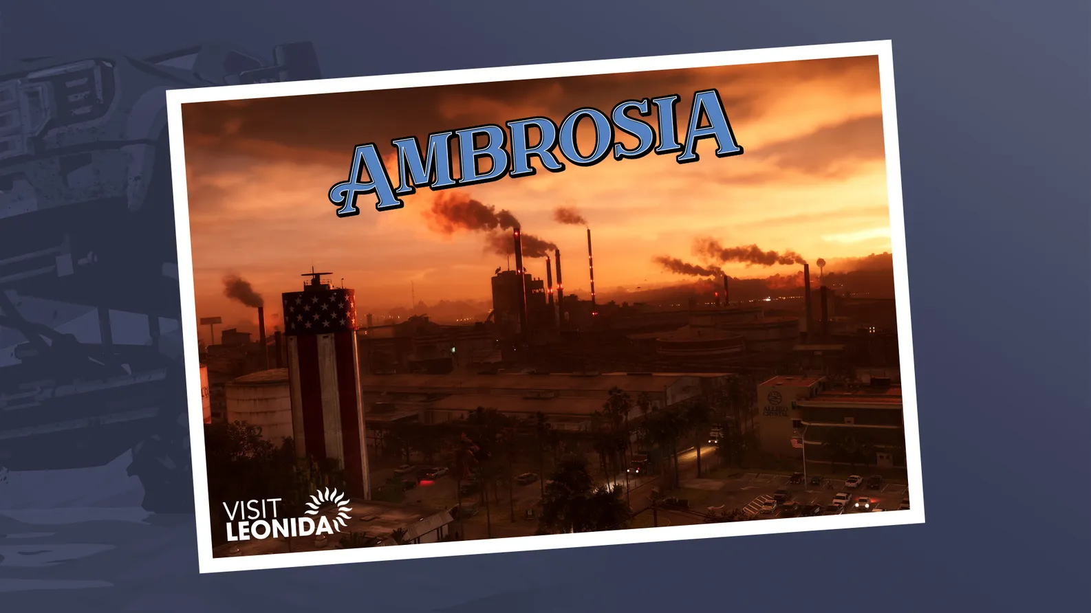 Ambrosia — GTA VI postcard art