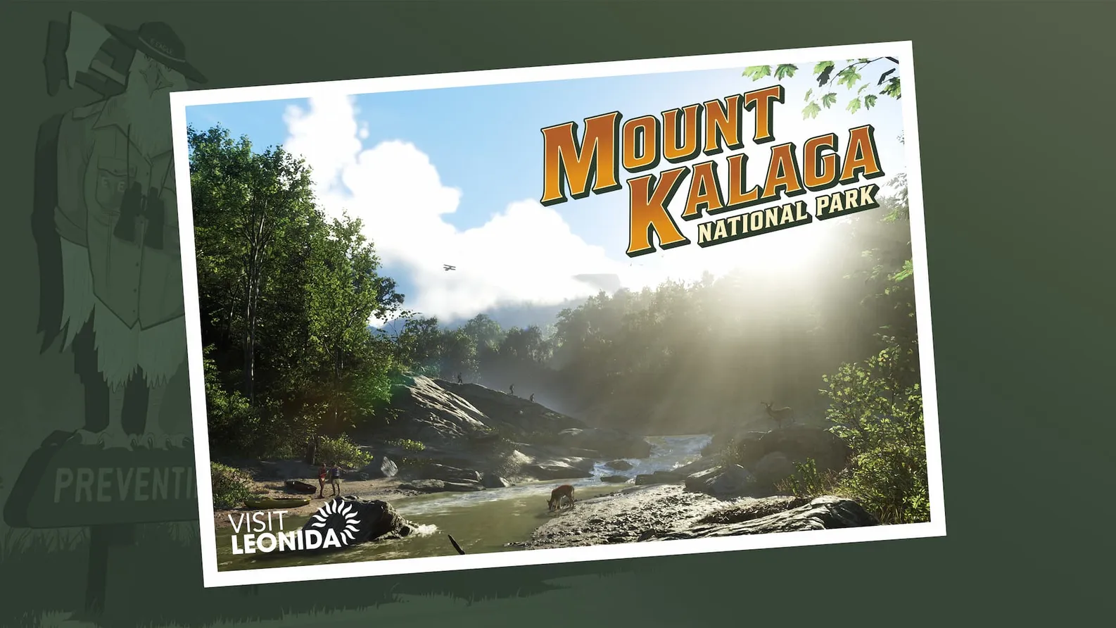 Mount Kalaga National Park — GTA VI postcard art